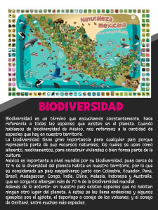 Lectura de la biodiversidad de México
