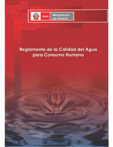 D.S. N° 031-2010-SA. Minsa Reglamento Calidad Agua