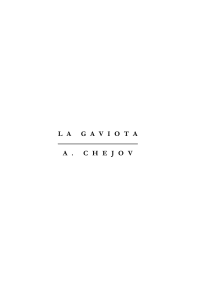 Chejov, Anton - La gaviota