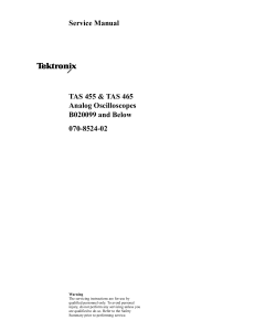 Tektronix--TAS 455--service--ID2566