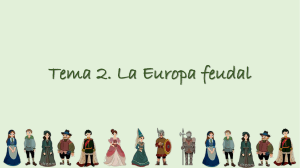 Tema 2. La Europa feudal