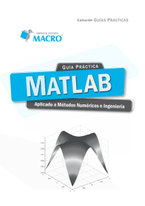Aplicacion de metodos numericos con MatLab
