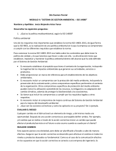 2do Examen Parcial - Modulo II - SGA ISO 14000
