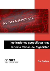 Implicaciones Geopolíticas tras la Toma Taliban de Afganistán