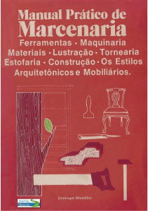 15. Manual Prático de Marcenaria (Portugués) autor Domingos Marcellini