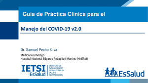 GPC COVID-19 - Dr. Samuel Pecho - Experto Clínico v20AUG2021