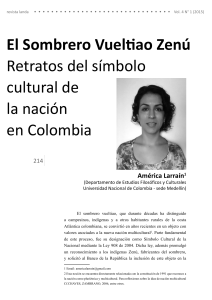 El Sombrero Vueltiao Zenú - Retratos del símbolo cultural de la nación en Colombia