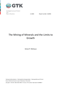 The Mining of Minerals and the Limits to  Growth 