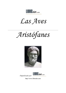 ARISTOFANES - Las Aves