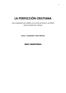 PERFECCION CRISTIANA