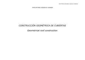 Construcción geométrica cubiertas