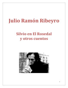 Ribeyro Julio Ramon  Silvio en el Rosedal y Otros Cuentos