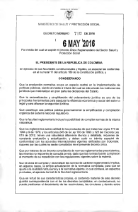 Decreto 0780 de 2016