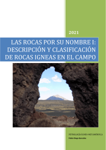 descripción clasificación de rocas ígneas-2021