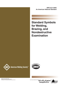 AWS-A2.4-2020 Standard symbols for Welding, Brazing, and Non destructive examination