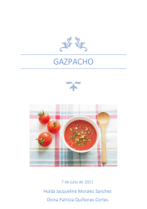 Gazpacho Informe