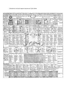 Calendarium naturale magicum perpetuum Tycho-Brahe