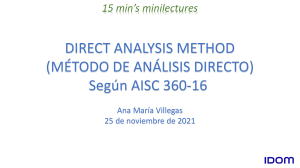2021-11-25 Minilecture Direct Analysis Method
