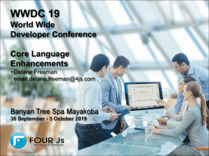 WWDC 19 World Wide Developer Conference