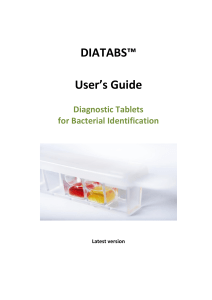 Diatabs - Users Guide
