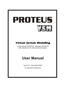 Proteus VSM Manual Autocad