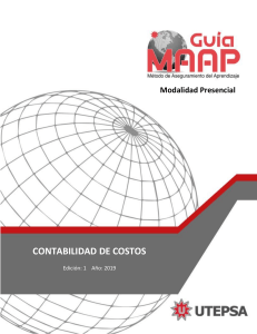 Guia Maap FCT-303 Contabilidad de Costos (Tecnología)