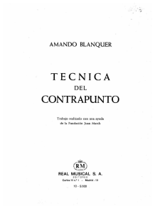 Blanquer, Armando 1991 Técnica del Contrapunto