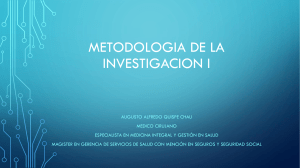 clase 1 Investigacion - Augusto Quispe
