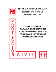 guia para elaboracion de plan de protección civil