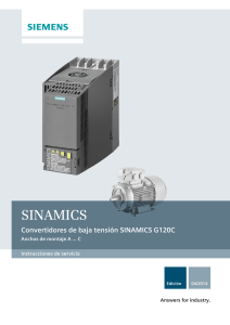 manual SINAMICS G120C