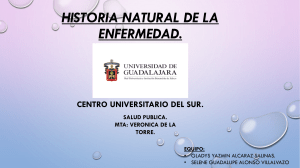 HISTORIA NATURAL DE LA ENFERMEDAD SALUD PUBLICA