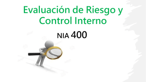 GRUPO 3 NIA 400 NORMA INTERNACIONAL DE AUDITORIA FINANCIERA 