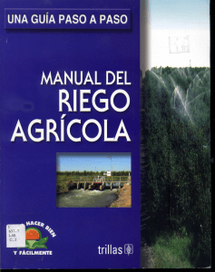 Manual del Riego Agricola
