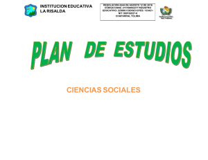 PLAN DE AREA SOCIALES  PRIMARIA 2020