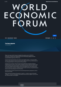 acerca del evento   the davos agenda   foro económico mundial