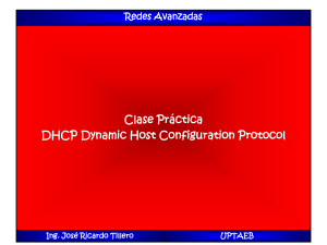 Clase Práctica de DHCP