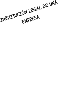 CONSTITUCION LEGAL DE UNA  EMPRESA (2)
