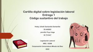 Cartilla Digital Sobre Legislación Laboral Entrega 1