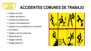 ACCIDENTES COMUNES DE TRABAJO