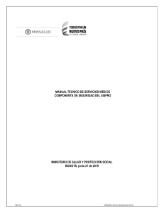 Manual Tecnico SEGURIDAD WebServices V1.1 20190621