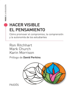 Hacer visible el pensamiento (Spanish Edition) (Ritchhart, Ron,  Church, Mark,  Morrison etc.) (z-lib.org)
