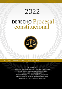 Derecho Procesal Constitucuonal  CASO PETRO PERÚ
