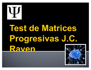 test-de-matrices-progresivas-raven resumen