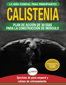Calistenia Guia de ejercicios de gimnasia corics Book Spanish Edition