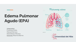 Edema Pulmonar Agudo (EPA) (cofre)
