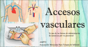 accesos vasculares