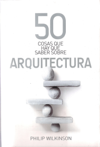 50 cosas que hay arquitectura 