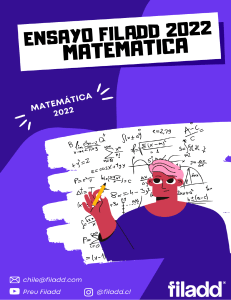 Matemática - Ensayo General Filadd 2022