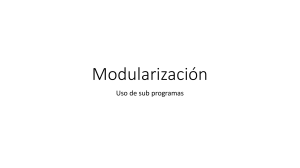 20 Modularización