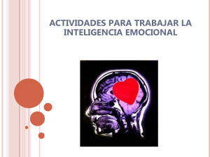 Actividades inteligencia emocional